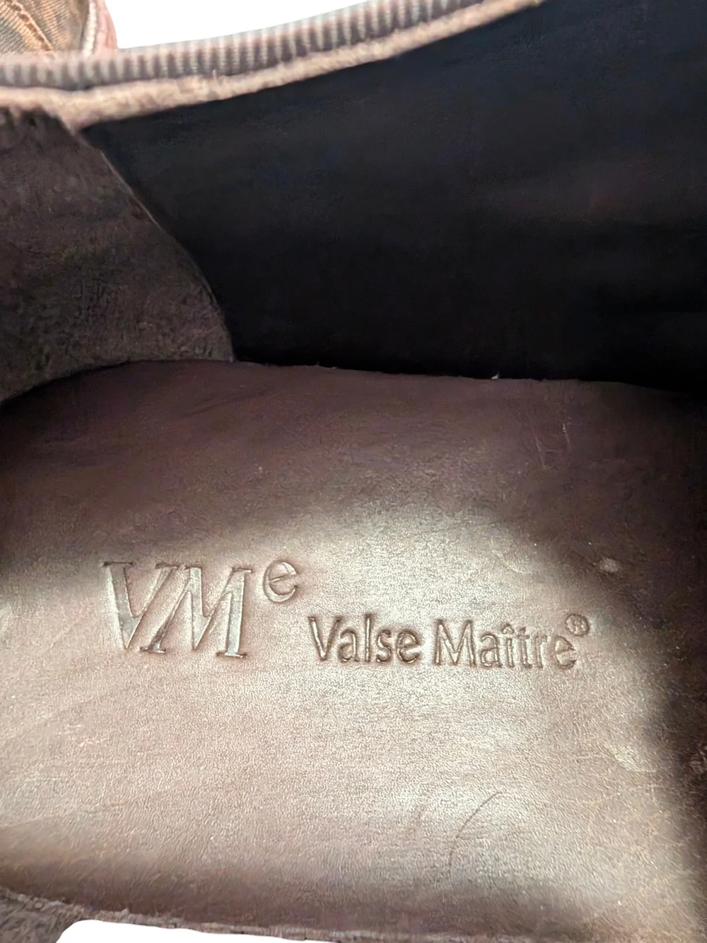 Valse Maitre Custom Embroidered Oxford Shoes